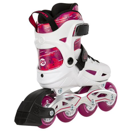 SKA940691 POWERSLIDE Phuzion Universe Pink 4W XXII Kinder Inlineskates Kinder Inliner Kids Skates Rollerblades Inlineskates für Kinder Junior Skates Verstellbare Skates Größenverstlelbare Inlineskates für Kinder Kinder Inliner Kids Inliner Kids Rollerblades Urban Inline Skating Urban Inline Skating Freeskates City Skates Fitness Inliner Sport Skates Sport Inliner Rollerblades Rollerblading Lörrach Freiburg Basel Inliner Skateschule und Skateshop Weil am Rhein SkaMiDan Deutschland Germany