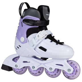 SKA940701 POWERSLIDE Khaan Junior NXT White adj | Weiß + Lila | Kinder Inlineskates | Größenverstellbar | Größenverstellbar für Kinder Inlineskates Kinder Inliner Kids Skates Rollerblades Inlineskates für Kinder Junior Skates Verstellbare Skates Größenverstlelbare Inlineskates für Kinder Kinder Inliner Kids Inliner Kids Rollerblades Urban Inline Skating Urban Inline Skating Freeskates City Skates Fitness Inliner Sport Skates Sport Inliner Rollerblades Rollerblading Lörrach Freiburg Basel Inliner Skateschule