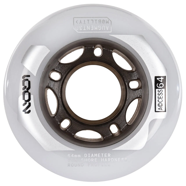 IQON Access 64 Natural | 64mm 85A | Milky White | 4-Pack | Aggressive Inline Rollen Urban Inline Rollen Offroad Inlineskates Trinity X Offroad Inline Skating Off-road inline skates offroad inliner SUV skates SUV Rollerblades SUV Inlnineskates SUV Air Wheels Air Rims Air Tire Off-Road Skating SUV Skating Off road inline skating off road blading Urban Inlineskate Fitness Inlineskates Inlineskates Sport Inline Skates Rollerblades Urban Inline Skating Urban Inline Skating Freeskates Trainng Skates Strecken Skat