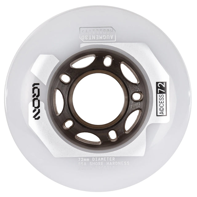 SKA30672 IQON Access 72 Natural Wheels | 72mm 85A | Milky White | 4-Pack | Urban Inline Rollen | Aggressive Inline Rollen Inline Rollen Urban Inline Rollen Edition Urban Inline Rollen Aggressive Inline Rollen Urban Inline Rollen Fitness Inline Rollen für Inliner Stuntrollen Rollerblades Rollerblading Aggressive Inline Skating Aggressive Inline Skating Rollerblading Blading Inline Skating Inliner Skateschule und Skateshop Weil am Rhein SkaMiDan Lörrach Freiburg Basel Deutschland Germany