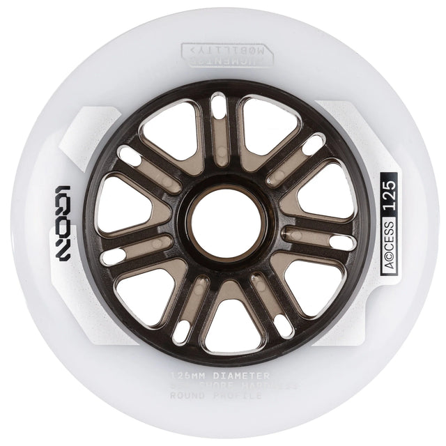 SKA30625 IQON Access 125 Natural Wheels | 125mm 85A | Milky White | 3-Pack | Urban Inline Rollen Urban & Freestyle Inline Rollen Aggressive Inline Rollen | 4-Pack | Aggressive Inline Rollen Aggressive Inline Rollen Inline Rollen Urban Inline Rollen Edition Urban Inline Rollen Aggressive Inline Rollen Urban Inline Rollen Fitness Inline Rollen für Inliner Stuntrollen Rollerblades Rollerblading Aggressive Inline Skating Aggressive Inline Skating Rollerblading Blading Inline Skating Inliner Skateschule und Skat
