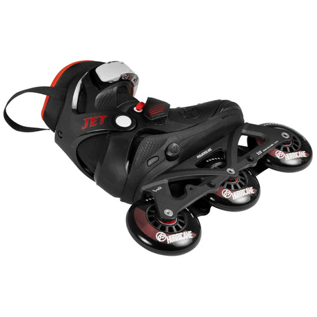 SKA940637 POWERSLIDE Jet Pro Black Kids Inlineskates (größenverstellbar) Inliner Skateschule und Skateshop Weil am Rhein SkaMiDan