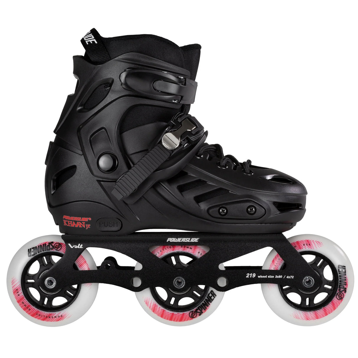 SKA940642 POWERSLIDE Khaan Junior Pro Black Kinder Inlineskates | Größenverstellbar SGD Stopper SQD Pad für Kinder Inlineskates Kinder Inliner Kids Skates Rollerblades Inlineskates für Kinder Junior Skates Verstellbare Skates Größenverstlelbare Inlineskates für Kinder Kinder Inliner Kids Inliner Kids Rollerblades Urban Inline Skating Urban Inline Skating Freeskates City Skates Fitness Inliner Sport Skates Sport Inliner Rollerblades Rollerblading Lörrach Freiburg Basel Inliner Skateschule und Skateshop Weil 