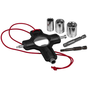 SKA310038 WICKED Cross Tool Rollschuhe & Skateboards | 13, 14 & 15mm Nuts | T-25 Torx | Bottle Opener Roller Skates Boards Quad Skates Werkzeug für Schlüssel Inbus Kugellagernase Nase Hebel Flaschenöffner Nose Bottle Opener Roller Skating Skateboarding Skatewerkzeug Skatettool Aggressive Inlineskates Aggressive Skates Stunt Skates Park Skates Aggro Trick Skating Skatepark Inline Skating Rollerblading Freizeitskates Freizeit Skating Inlinerfahren Inliner laufen Skating Rollerblades Inline Skateschule und Ska