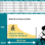 RIEDELL Bruin Hockey Schlittschuhe – Black | Freestyle & Hockey Schlittschuhe Eishockey Schlittschuhe Hockey Skates Eislaufen Freestyle Ice Skates Freestyle Schlittschuhe skamidan weil am rhein deutschland lörrach freiburg basel skamidan skateshop