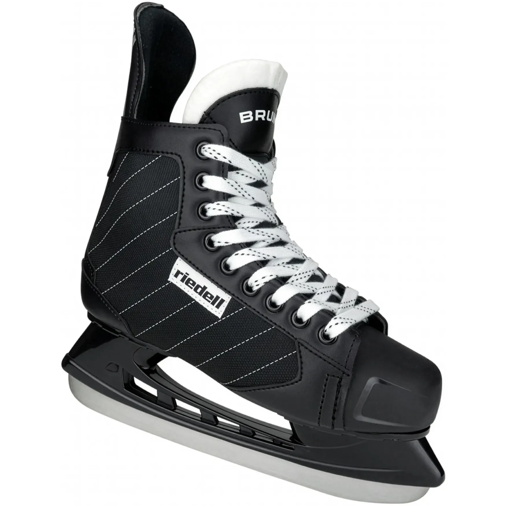 RIEDELL Bruin Hockey Ice Skates – Black – Freestyle & Hockey