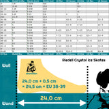 RIEDELL Crystal Schlittschuhe – White | Figure Skating | Support-Wertung: 50 | Lifestyle & Eiskunstlauf Schlittschuhe eiskunstlauf figure skating eiskuntlauf schlittschuhe kunstlauf schlittschuhe figure skates figure ice skates artistic skates kunstlauf dance tanz skamidan weil am rhein deutschland lörrach freiburg basel skamidan skateshop