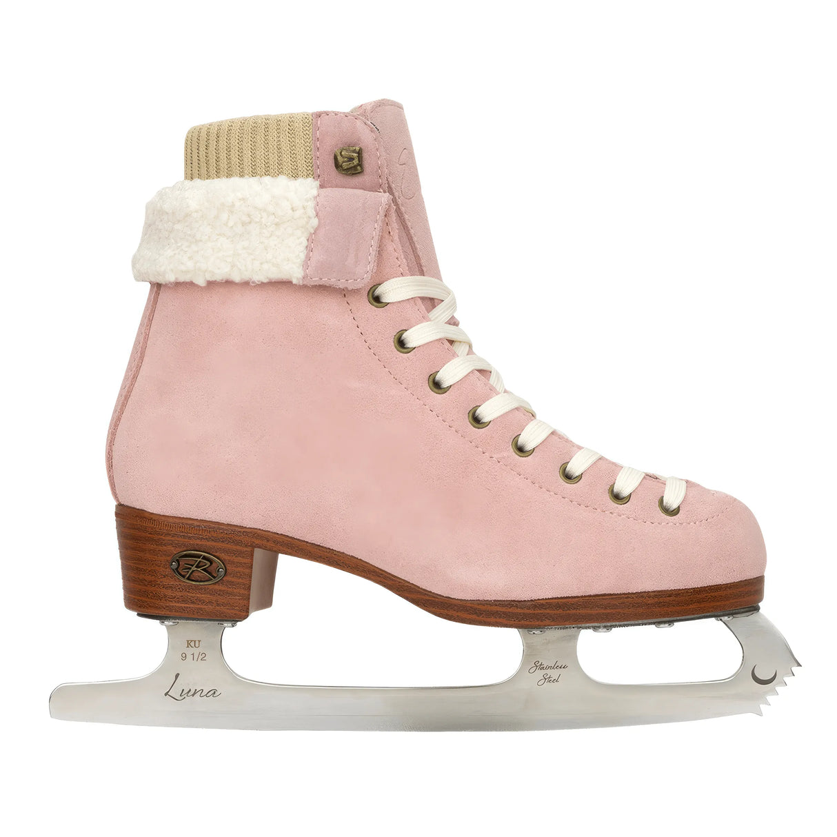 RIEDELL Ember Schlittschuhe – Blush Pink | Support-Wertung: 30 | Klassische & Lifestyle Schlittschuhe eiskunstlauf figure skating eiskuntlauf schlittschuhe kunstlauf schlittschuhe figure skates figure ice skates artistic skates kunstlauf dance tanz skamidan weil am rhein deutschland lörrach freiburg basel skamidan skateshop