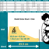 RIEDELL Ember Schlittschuhe – Blush Pink | Support-Wertung: 30 | Klassische & Lifestyle Schlittschuhe eiskunstlauf figure skating eiskuntlauf schlittschuhe kunstlauf schlittschuhe figure skates figure ice skates artistic skates kunstlauf dance tanz skamidan weil am rhein deutschland lörrach freiburg basel skamidan skateshop