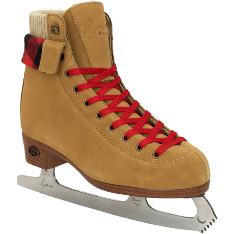 RIEDELL Ember Schlittschuhe – Cider Brown | Support-Wertung: 30 | Klassische & Lifestyle Schlittschuhe eiskunstlauf figure skating eiskuntlauf schlittschuhe kunstlauf schlittschuhe figure skates figure ice skates artistic skates kunstlauf dance tanz skamidan weil am rhein deutschland lörrach freiburg basel skamidan skateshop