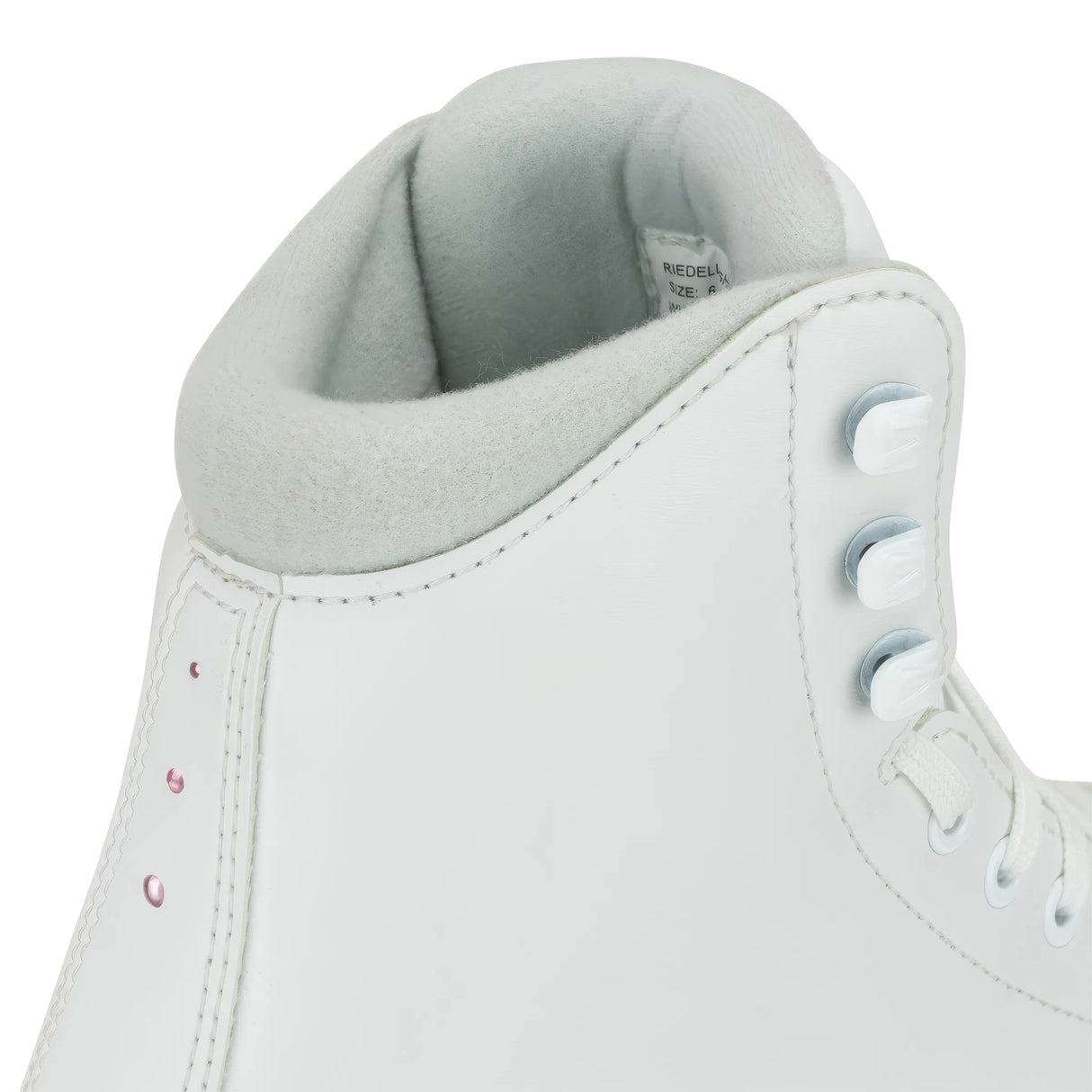 RIEDELL Ruby Schlittschuhe – White | Support-Wertung: 30 | Klassische & Lifestyle Schlittschuhe eiskunstlauf figure skating eiskuntlauf schlittschuhe kunstlauf schlittschuhe figure skates figure ice skates artistic skates kunstlauf dance tanz skamidan weil am rhein deutschland lörrach freiburg basel skamidan skateshop