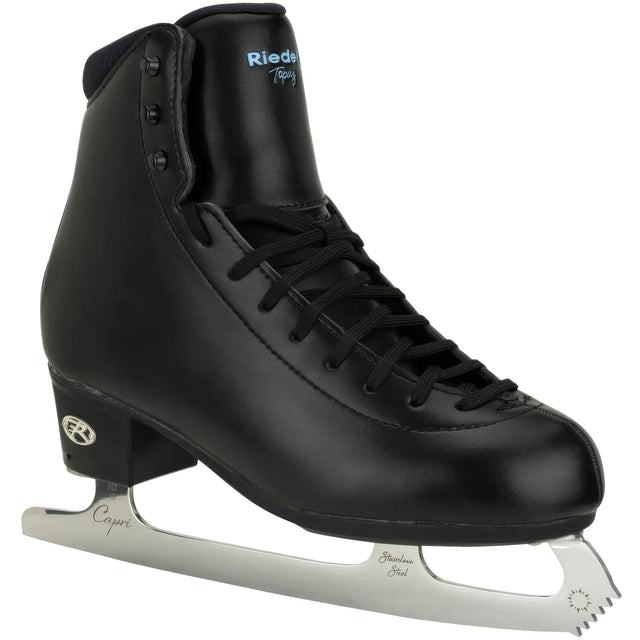 RIEDELL Topaz Schlittschuhe – Black | Figure Skating | Support-Wertung: 40 | Lifestyle & Eiskunstlauf Schlittschuhe eiskunstlauf figure skating eiskuntlauf schlittschuhe kunstlauf schlittschuhe figure skates figure ice skates artistic skates kunstlauf dance tanz skamidan weil am rhein deutschland lörrach freiburg basel skamidan skateshop