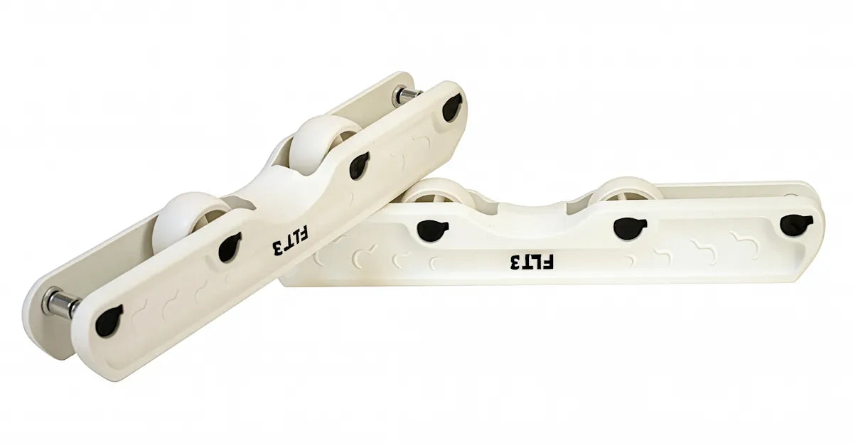 Ground Control GC Featherlite 3 White Antirocker Frames – SkaMiDan