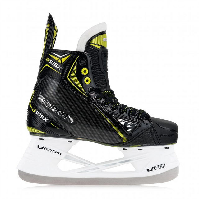 SG515XHSK-SWGE-VP-S GRAF Supra G515X Schlittschuhe – Venom Pro – Eishockey | Ice Hockey | Support-Wertung: 70 | Freestyle & Eishockey Schlittschuhe Hockey Skates Eislaufen Freestyle Ice Skates Freestyle Schlittschuhe skamidan weil am rhein deutschland lörrach freiburg basel skamidan skateshop