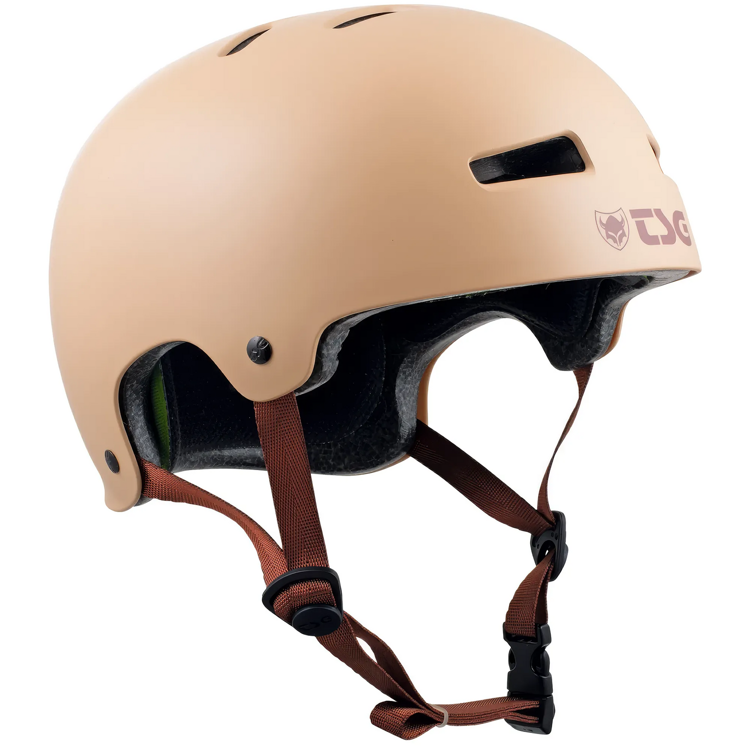 TSG Evolution Solid Color – Satin Desert Dust – Skatehelm – SkaMiDan
