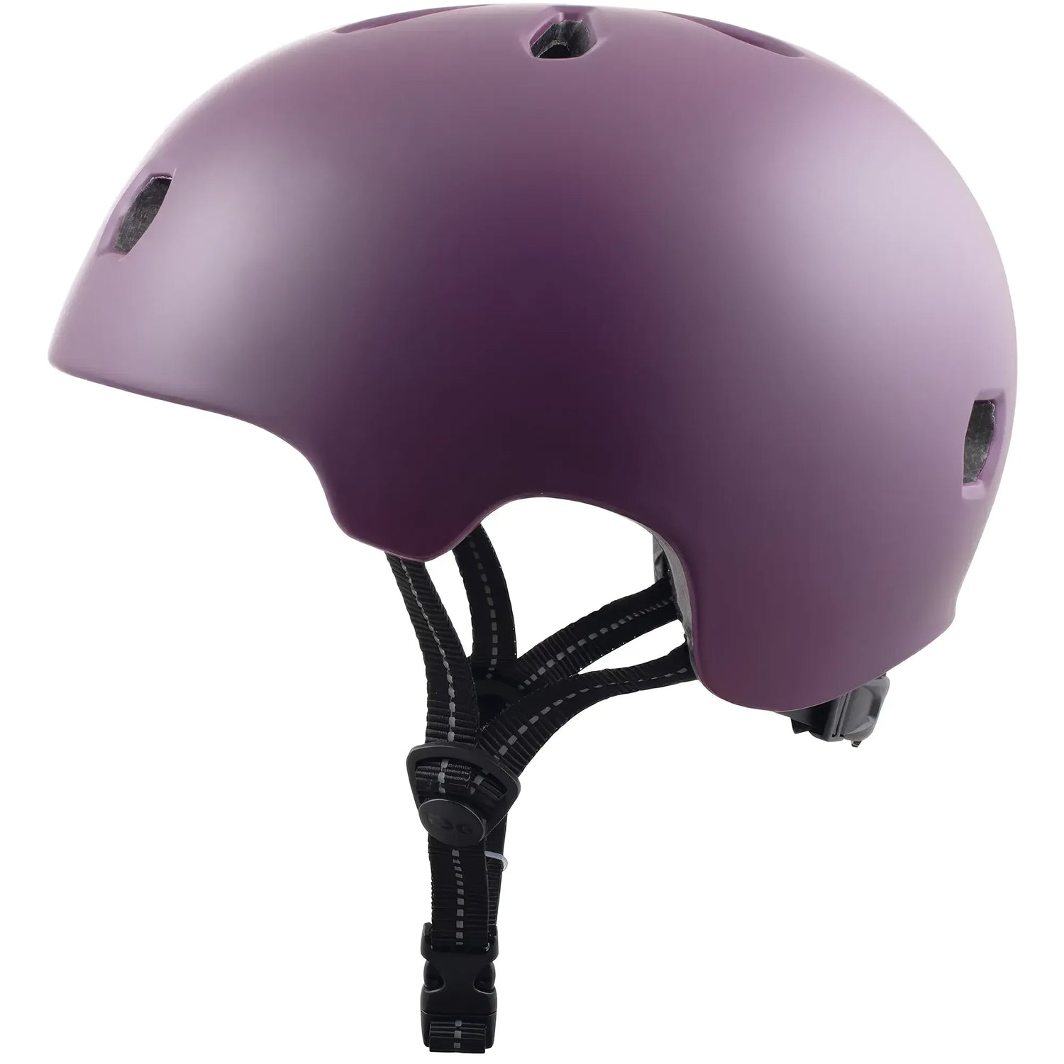 violetta fahrradhelm TSG Meta Solid Color – Satin Grape Royale – Adjustable Stunt Helmet