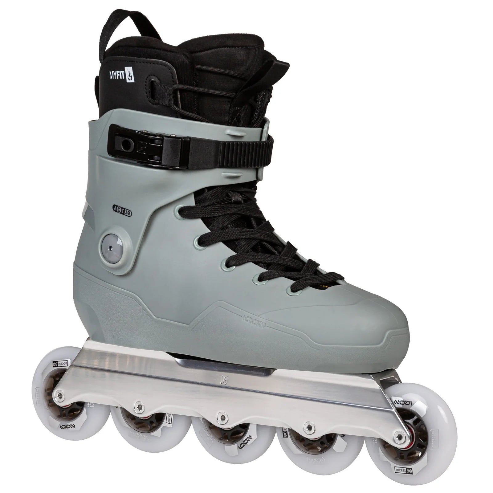 The IQON ACT WZ Team Wizard inline skates | Gray | 5x 80mm