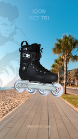 SKA10109 IQON ACT TRI Team Urban Inlineskates | Black | 4x 90mm | UFS + Trinity + 165mm Dual Point Mounting Aggressive Inlineskates Stunt Skates Rollerblades aggressive frames kizer Aggressive Skates Stunt Skates Rollerblading Aggressive Inline Disroyal Icon Iqon Mesmer Best Aggressive Skates 2021 Top Stunt Skates USD Aeon Skates USD Aeon 60 Inliner Sport Skates Sport Inliner Rollerblades Rollerblading Lörrach Freiburg Basel Inliner Skateschule und Skateshop Weil am Rhein SkaMiDan Deutschland Germany