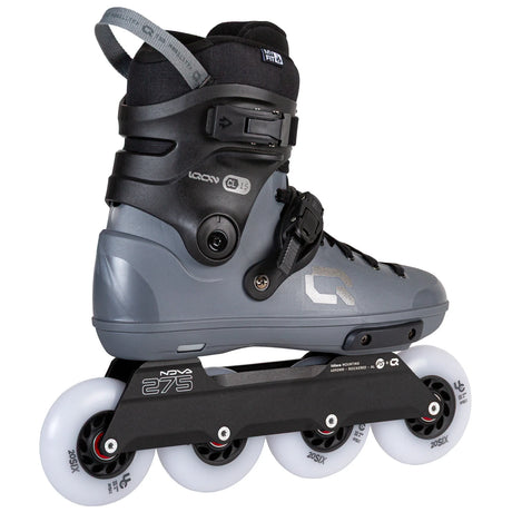 SKA10608 IQON CL 15 Silver 4x90mm – Silber | 165mm Dual Point Mounting | Freeride & Urban Inlineskatess freeskates free skate freeride city skates inliner rollerblades hardboot hardshell hartschalen skate skamidan weil am rhein deutschland lörrach freiburg basel skamidan skateshop