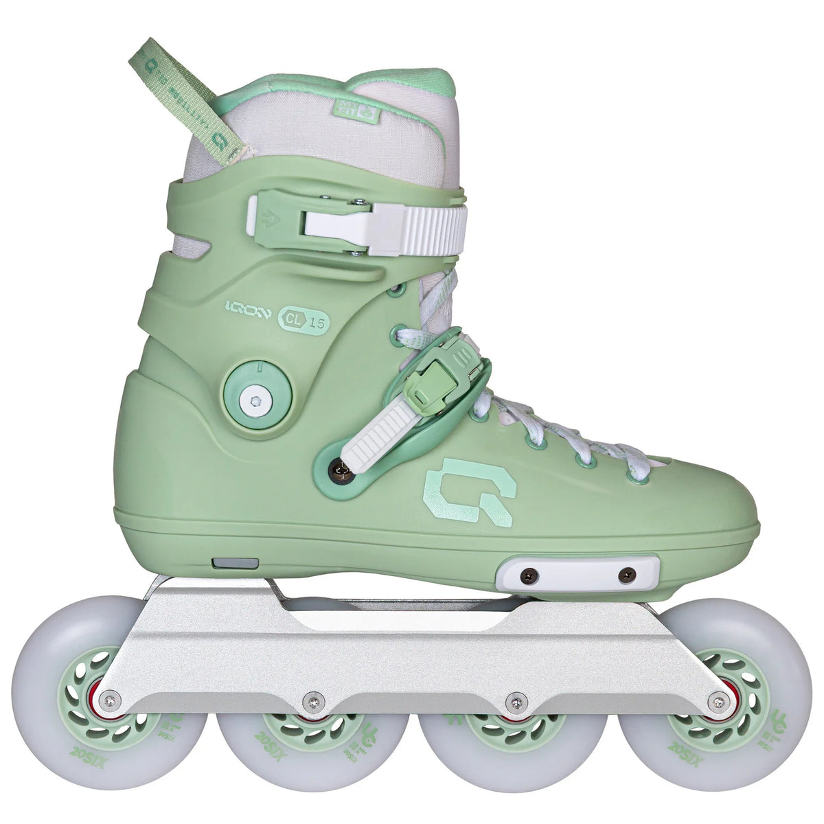 SKA10609 IQON CL 15 Green 4x90mm – Grün | 165mm Dual Point Mounting | Freeride & Urban Inlineskates freeskates free skate freeride city skates inliner rollerblades hardboot hardshell hartschalen skate skamidan weil am rhein deutschland lörrach freiburg basel skamidan skateshop