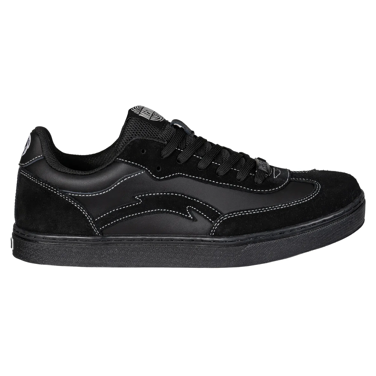 SKA10822 MESMER Lurk Shoe Black | Lässige, schwarze Sneaker für den Alltag | Mesmer Schuhe Schuhe Sneaker Streetwar Lurks Skateschuhe Shoes Skate Shoes Skater Schuhe Boots Skateschule und Skateshop Weil am Rhein SkaMiDan Lörrach Freiburg Basel Deutschland Germany
