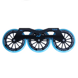 SKA12379/Blue/Complete/255 Ground Control GC TriSkate V3 125mm 85A Frames – Turquoise | 3x 125mm Komplettpaket | UFS Mounting | Urban Inline Rahmen | Fitness & Urban Inline Skating Inline Skating | Urban Inline Skating Frames Rahmen für inline Skates Frames for inline Skating Urban Inline Skating Frames Inliner Rahmen für das urbane Gelände Lörrach Freiburg Basel Inliner Skateschule und Skateshop Weil am Rhein SkaMiDan Deutschland Germany
