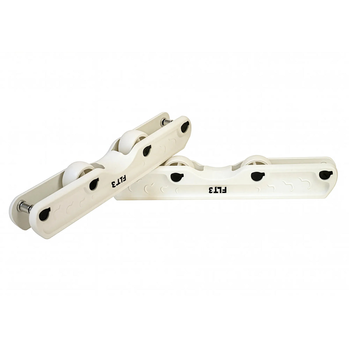 Aggressive Inline Gc Ground Control GC Featherlite 3 White Antirocker Frames – SkaMiDan