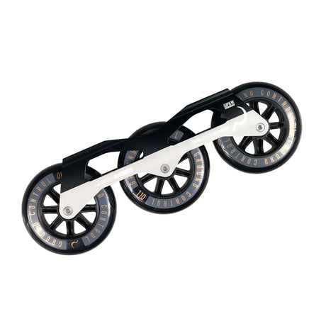 SKA15-GCFSV-110.black/255 Ground Control GC TriSkate V3 110mm 85A Frames | black | 3x 110mm Komplettpaket | UFS Mounting | Urban Inline Rahmen | Fitness & Urban Inline Skating Inline Skating | Urban Inline Skating Frames Rahmen für inline Skates Frames for inline Skating Urban Inline Skating Frames Inliner Rahmen für das urbane Gelände Lörrach Freiburg Basel Inliner Skateschule und Skateshop Weil am Rhein SkaMiDan Deutschland Germany
