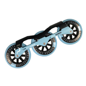 SKA15-GCFSV-110.lightblue/255 Ground Control GC TriSkate V3 110mm 85A Frames | lightblue | 3x 110mm Komplettpaket | UFS Mounting | Urban Inline Rahmen | Fitness & Urban Inline Skating Inline Skating | Urban Inline Skating Frames Rahmen für inline Skates Frames for inline Skating Urban Inline Skating Frames Inliner Rahmen für das urbane Gelände Lörrach Freiburg Basel Inliner Skateschule und Skateshop Weil am Rhein SkaMiDan Deutschland Germany
