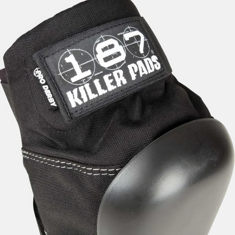 SKA187-PKN-0201/M 187 KILLER PADS Derby Knee Black – Knieschützer | Pro Knieschoner Für das Fitness Inline Skating | Fitness Skating Protektors | Schoner für Inline Skater | Protektion for Inline Skater | Knee Pads | Knieschützer | Knieschoner | Elbow Pads | Ellenbogen Protektoren | Lörrach Freiburg Basel Inliner Skateschule und Skateshop Weil am Rhein SkaMiDan Deutschland Germany
