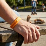 SKA200602/Orange CHAYA Bracelet | Orange | Armband für das Roller Skating Armband bracelet schmuck juwelery accessories zubehör bänder passion roller skating rollschuhlaufen rollschuhe quad skates roller skates skamidan weil am rhein deutschland lörrach freiburg basel skamidan skateshop