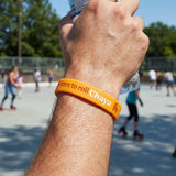 SKA200602/Orange CHAYA Bracelet | Orange | Armband für das Roller Skating Armband bracelet schmuck juwelery accessories zubehör bänder passion roller skating rollschuhlaufen rollschuhe quad skates roller skates skamidan weil am rhein deutschland lörrach freiburg basel skamidan skateshop