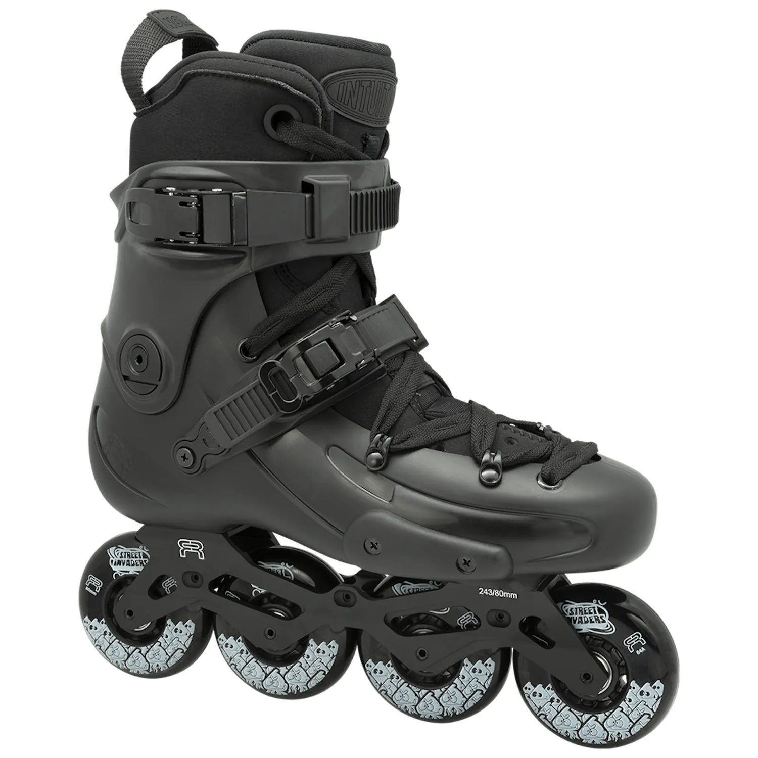 SKA22FRSK-FR180DI-BK FR Skates FR1 80 Deluxe Intuition - Black | 165mm Dual Point Mounting | Urban & Freestyle Slalom Skates Freestyle & Urban Inlineskates Fitness Inlineskates Inlineskates Sport Inline Skates Rollerblades Urban Inline Skating Urban Inline Skating Freeskates Trainng Skates Strecken Skates Trinity Skates Einsteiger Beginner Inlineskates Inliner Fitness Inliner City Skates Fitness Inliner Sport Skates Sport Inliner Rollerblades Rollerblading Lörrach Freiburg Basel Inliner Skateschule und Skat