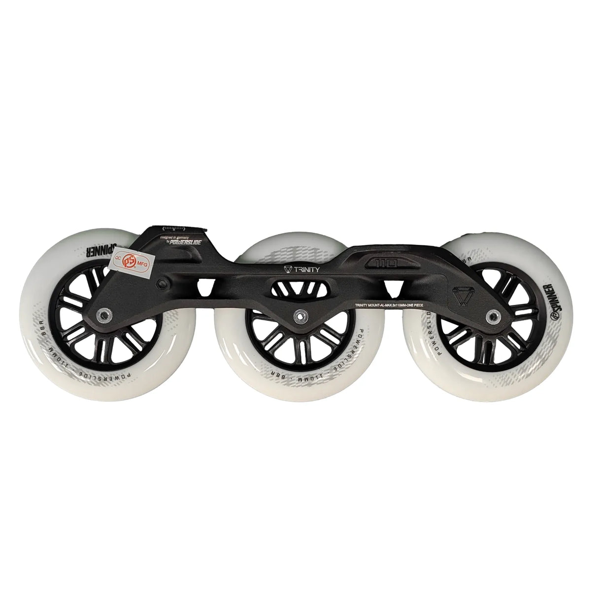 SKA2433110 POWERSLIDE Elite AL Frame 3x110mm 243mm + Spinner Rollen 3×110mm 88a | Schwarz | Urban Inline Skating | Fitness & Urban Inline Skating Inline Skating | Urban Inline Skating Frames Rahmen für inline Skates Frames for inline Skating Urban Inline Skating Frames Inliner Rahmen für das urbane Gelände Lörrach Freiburg Basel Inliner Skateschule und Skateshop Weil am Rhein SkaMiDan Deutschland Germany
