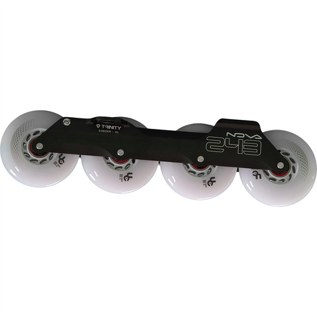 SKA24385 POWERSLIDE Nova Frame 4x80mm 243mm + Undercover Wheels 4×80mm 85a | Schwarz | Urban Inline Skating | Urban Inline Skating Frames Rahmen für inline Skates Frames for inline Skating Urban Inline Skating Frames Inliner Rahmen für das urbane Gelände Lörrach Freiburg Basel Inliner Skateschule und Skateshop Weil am Rhein SkaMiDan Deutschland Germany
