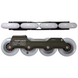 SKA2438880 POWERSLIDE Nova Frame 4x80mm 243mm + Spinner Wheels 4×80mm 88a | Dunkelgrau | Urban Inline Skating Inline Skating Rollerblading Inlineskaterollen Skating Wheels for Rollerblader  Rollen für Inlineskater Lörrach Freiburg Basel Inliner Richtige Größe right Size for Rollerblades Langhaltende Inlineskaterollen Longlasting Wheels for Rollerblading Skateschule und Skateshop Weil am Rhein SkaMiDan Deutschland Germany

