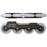 SKA2438880 POWERSLIDE Nova Frame 4x80mm 243mm + Spinner Wheels 4×80mm 88a | Dunkelgrau | Urban Inline Skating Inline Skating Rollerblading Inlineskaterollen Skating Wheels for Rollerblader  Rollen für Inlineskater Lörrach Freiburg Basel Inliner Richtige Größe right Size for Rollerblades Langhaltende Inlineskaterollen Longlasting Wheels for Rollerblading Skateschule und Skateshop Weil am Rhein SkaMiDan Deutschland Germany
