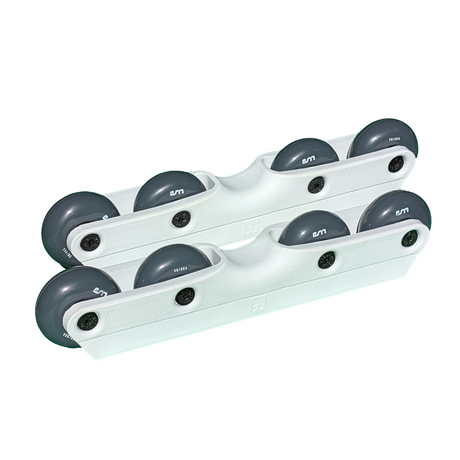 SKA2455890 Kizer Fluid V Frame Komplettpaket 4x58mm Farmer Pro Wheels 90A  | Weiß | Aggressive Inline Skating | Fitness & Urban Inline Skating Inline Skating | Urban Inline Skating Frames Rahmen für inline Skates Frames for inline Skating Urban Inline Skating Frames Inliner Rahmen für das urbane Gelände Lörrach Freiburg Basel Inliner Skateschule und Skateshop Weil am Rhein SkaMiDan Deutschland Germany
