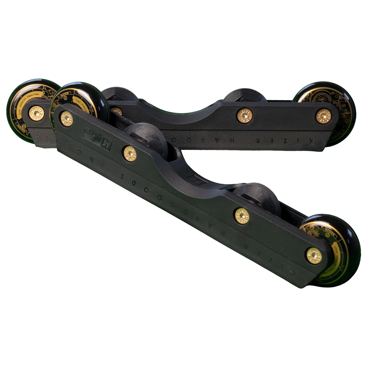 SKA2486090 Kizer Fluid IV Team Chad Hornish Pro Black Komplettpaket 2x60mm 90A +2x Antirocker + ABEC 9 Kugellagern und Spacer | 1-Paar | UFS Antirocker Rahmen | Aggressive Inline Skating Inline Skating | Urban Inline Skating Frames Rahmen für inline Skates Frames for inline Skating Urban Inline Skating Frames Inliner Rahmen für das urbane Gelände Lörrach Freiburg Basel Inliner Skateschule und Skateshop Weil am Rhein SkaMiDan Deutschland Germany
