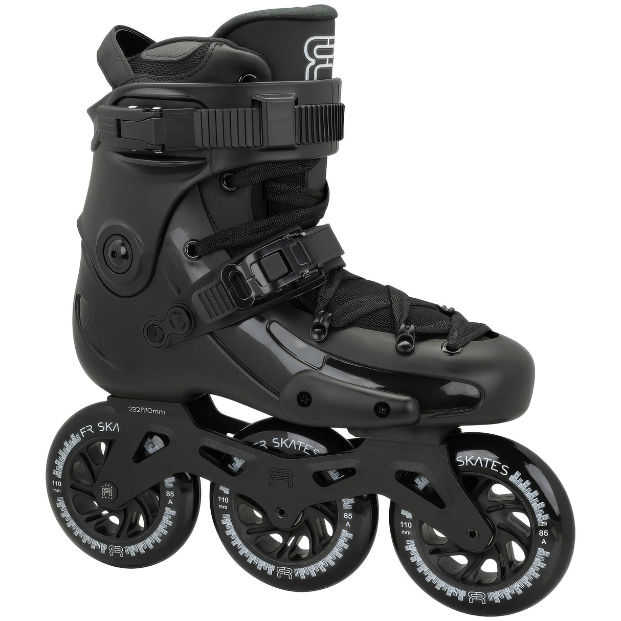 SKA24FRSK-FR3310-BK FR Skates FR3 310 – V2 – Black | 165mm Dual Point Mounting | Freeride & Urban Inlineskates freeskates free skate freeride city skates inliner rollerblades hardboot hardshell hartschalen skate skamidan weil am rhein deutschland lörrach freiburg basel skamidan skateshop