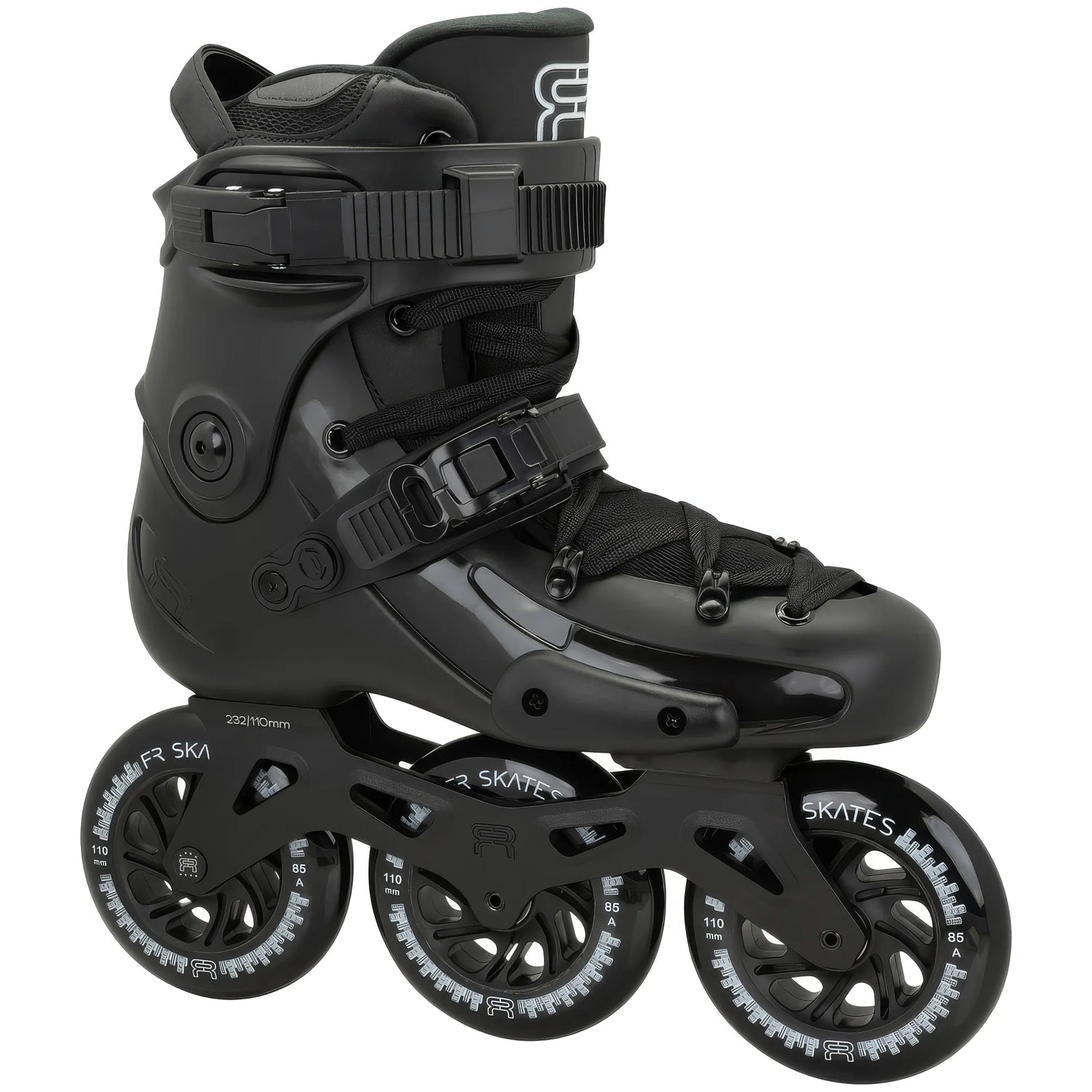 SKA24FRSK-FR3310-BK FR Skates FR3 310 – V2 – Black | 165mm Dual Point Mounting | Freeride & Urban Inlineskates freeskates free skate freeride city skates inliner rollerblades hardboot hardshell hartschalen skate skamidan weil am rhein deutschland lörrach freiburg basel skamidan skateshop