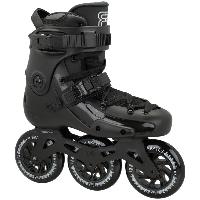 SKA24FRSK-FR3310-BK FR Skates FR3 310 – V2 – Black | 165mm Dual Point Mounting | Freeride & Urban Inlineskates freeskates free skate freeride city skates inliner rollerblades hardboot hardshell hartschalen skate skamidan weil am rhein deutschland lörrach freiburg basel skamidan skateshop