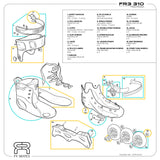 SKA24FRSK-FR3310-BK FR Skates FR3 310 – V2 – Black | 165mm Dual Point Mounting | Freeride & Urban Inlineskates freeskates free skate freeride city skates inliner rollerblades hardboot hardshell hartschalen skate skamidan weil am rhein deutschland lörrach freiburg basel skamidan skateshop