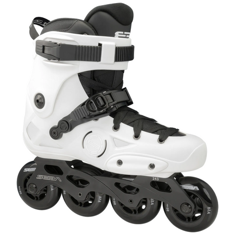 SKA24SSK-E380P-WH SEBA Skates E3 80 Premium – White – V3 | 165mm Dual Point Mounting | Slalom Skates | Urban & Freestyle Inlineskates Freeride Skates Freeride Inlineskates Freeride Inline Skates Freestyle Skates Slalom Skates Inline Freestyle Slalom Skating Mounting Inlineskate Freestyle Skates Trinity-X Fitness Inline Skate Fitness Inline Skates Rollerblades Sport Inline Skates Urban Inline Skating Urban Inline Skating Freeskates Training Skates Fitness Skates Marathon Skates Trinity Beginner Newbies Skate