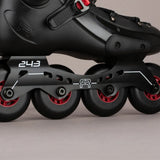 FR Skates FRXP 80 - Black 2025 | Slalom Skates | Urban & Freestyle Inlineskates