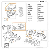 SKA25FRSK-SPIN-WH FR Skates FR Spin – White 2025 Edition | 165mm Dual Point Mounting | Slalom Skates | Urban & Freestyle Inlineskates Freeskates inline trick skaten Urban Inlineskates Freestyle Inlineskates Free Skates Slalom Skates Freestyle Inlineskates Freestyle Rollerblades Slalom Blades Urban Inlineskates Freeskates Fitness Inlineskates Inlineskates Sport Inline Skates Rollerblades Urban Inline Skating Urban Inline Skating Freeskates Trainng Skates Strecken Skates Trinity Skates Einsteiger Beginner Inl