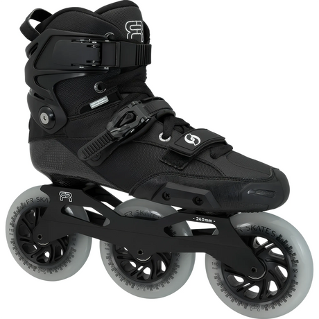 SKA25FRSK-SPIN310-BK FR Skates FR Spin 310 – Black | 165mm Dual Point Mounting | Slalom Skates | Marathon, Fitness & Urban Inlineskates freeskates free skate freeride city skates inliner rollerblades hardboot hardshell hartschalen skate skamidan weil am rhein deutschland lörrach freiburg basel skamidan skateshop