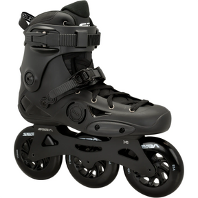 SKA25SSK-E3110-BK SEBA Skates E3 110 Premium – Black – V3 | 165mm Dual Point Mounting | Fitness, Freeride & Urban Inlineskates freeskates free skate freeride city skates inliner rollerblades hardboot hardshell hartschalen skate skamidan weil am rhein deutschland lörrach freiburg basel skamidan skateshop