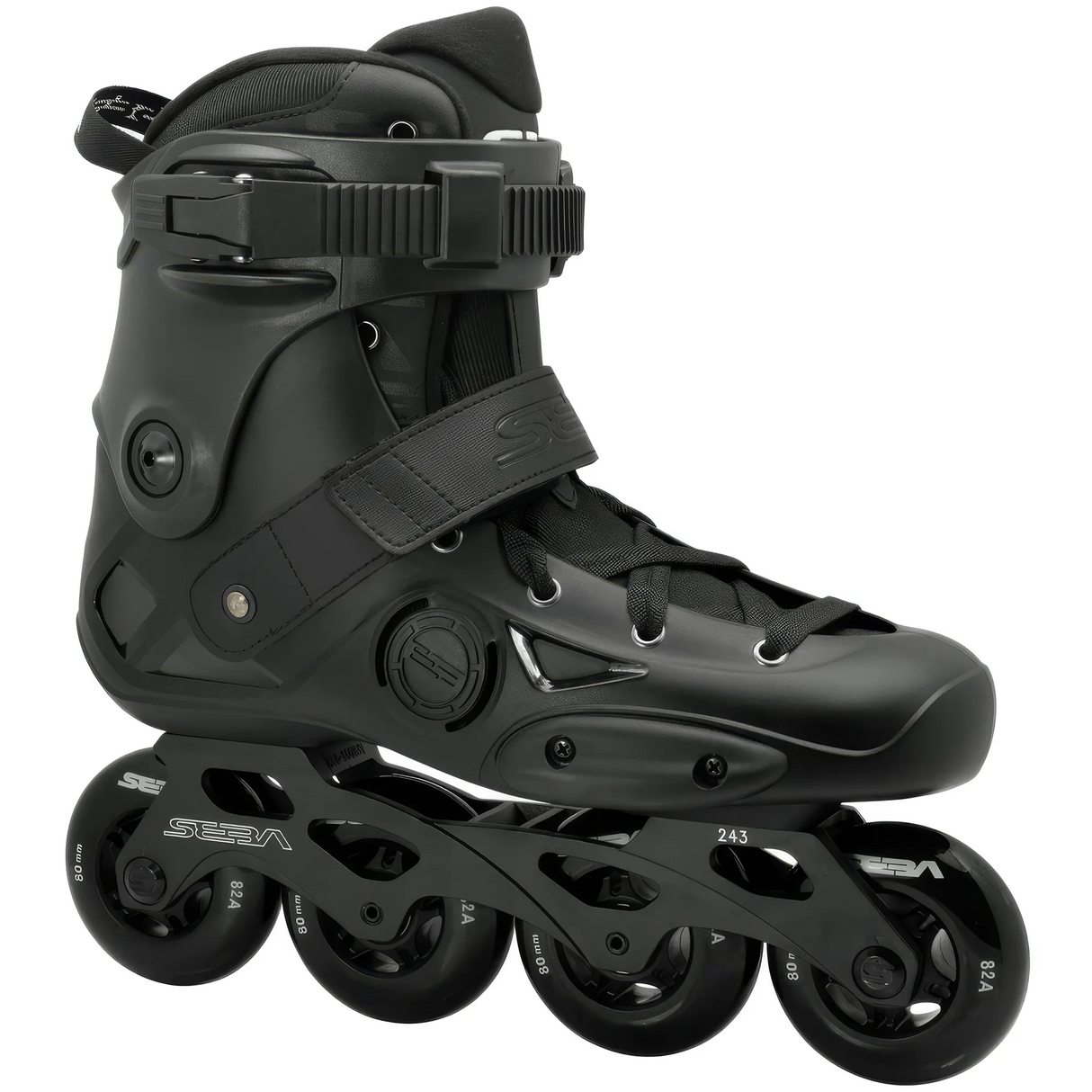 SKA25SSK-E380-BK SEBA Skates E3 80 – Black – V3 | 165mm Dual Point Mounting | Slalom Skates | Urban & Freestyle Inlineskates Freeride Skates Freeride Inlineskates Freeride Inline Skates Freestyle Skates Slalom Skates Inline Freestyle Slalom Skating Mounting Inlineskate Freestyle Skates Trinity-X Fitness Inline Skate Fitness Inline Skates Rollerblades Sport Inline Skates Urban Inline Skating Urban Inline Skating Freeskates Training Skates Fitness Skates Marathon Skates Trinity Beginner Newbies Skates City Sk