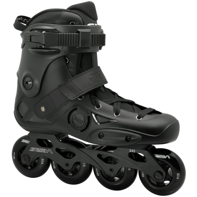 SKA25SSK-E380-BK SEBA Skates E3 80 – Black – V3 | 165mm Dual Point Mounting | Slalom Skates | Urban & Freestyle Inlineskates Freeride Skates Freeride Inlineskates Freeride Inline Skates Freestyle Skates Slalom Skates Inline Freestyle Slalom Skating Mounting Inlineskate Freestyle Skates Trinity-X Fitness Inline Skate Fitness Inline Skates Rollerblades Sport Inline Skates Urban Inline Skating Urban Inline Skating Freeskates Training Skates Fitness Skates Marathon Skates Trinity Beginner Newbies Skates City Sk